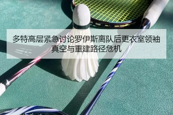 多特高层紧急讨论罗伊斯离队后更衣室领袖真空与重建路径危机