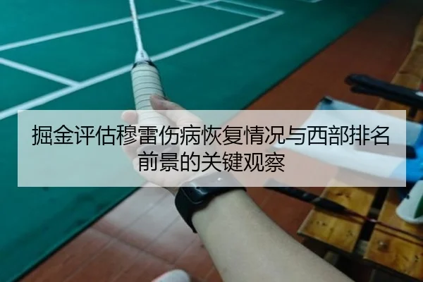 掘金评估穆雷伤病恢复情况与西部排名前景的关键观察